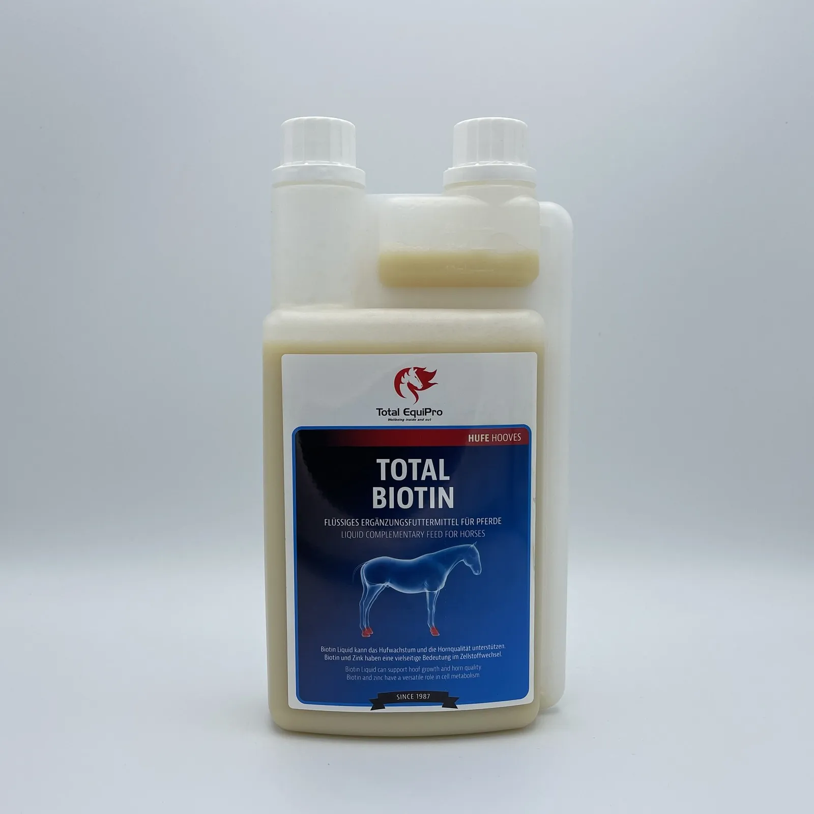 Biotin von TOTAL EquiPro vorher: Studiofoto